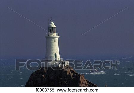 Stock Photography - coastal landscape, coast, littoral, sea-side, seaside, sea, lighthouse. Fotosearch