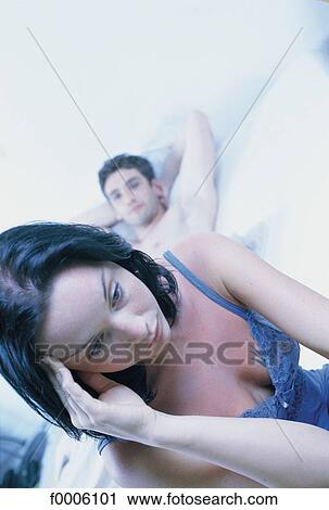 Stock Image - couple, people, men, inside, indoors. Fotosearch