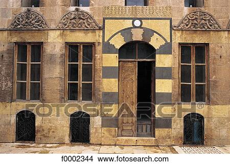 door, islamic art, Syria, Middle East, museum, window, front View Large Photo Image Picture - door, islamic art, Syria, Middle East, museum, window, front. Fotosearch