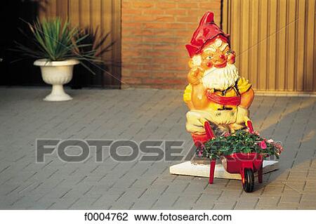 dwarf, sculpture, object, objects, exterior, open air View Large Photo Image Stock Image - dwarf, sculpture, object, objects, exterior, open air. Fotosearch