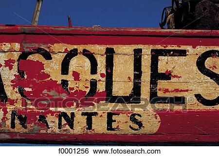 Stock Photograph - erosion, boat, wood, hull, exterior, open air. Fotosearch