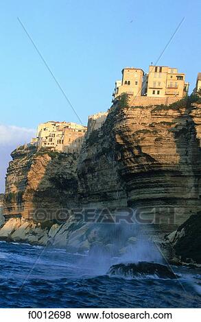 Stock Photo - Europe, France, French, French Corsica, South Corsica, Bonifacio, travel. Fotosearch