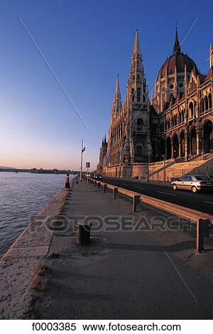 Europe, Hungary, quay, Budapest, Danube, Houses of Parliament View Large Photo Image Stock Photography - Europe, Hungary, quay, Budapest, Danube, Houses of Parliament. Fotosearch