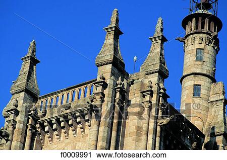 Stock Image - Europe, travel, travel France, French, French Auvergne, Puy de Dome, exterior. Fotosearch