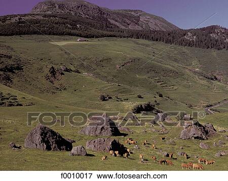 Europe, travel, travel France, French, French horizontal, Auvergne, exterior View Large Photo Image Stock Photo - Europe, travel, travel France, French, French horizontal, Auvergne, exterior. Fotosearch