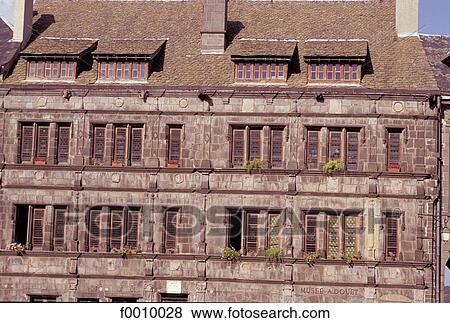 Stock Photo - Europe, travel, travel France, French, French horizontal, Auvergne, exterior. Fotosearch