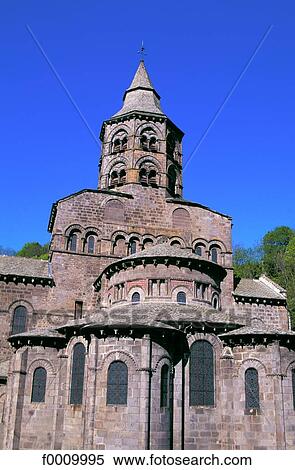 Stock Photography - Europe, travel, travel France, French, French Auvergne, Puy de Dome, exterior. Fotosearch