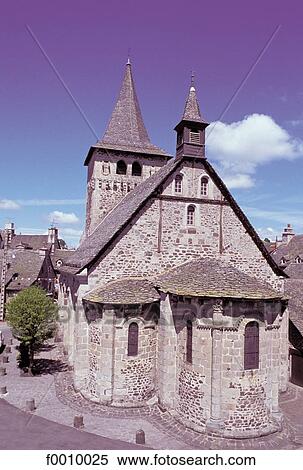 Stock Photography - Europe, travel, travel France, French, French Auvergne, exterior, open air. Fotosearch