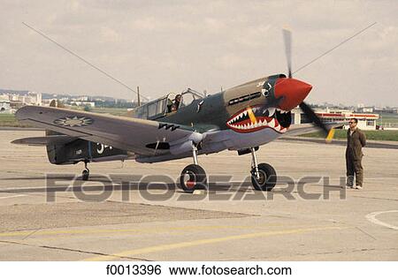 Stock Photograph - exterior, open air, fighter plane, military plane, war plane, plane. Fotosearch