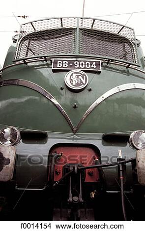 Picture - exterior, open air, History, historic, historical, train, transport. Fotosearch