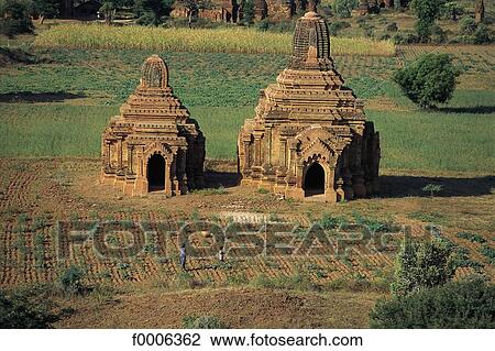 Stock Image - exterior, open air, South East Asia, Asia, Burma, Myanmar, Pagan. Fotosearch