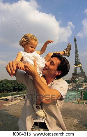 father, daddy, dad, Eiffel Tower, child, children, monument View Large Photo Image Stock Photography - father, daddy, dad, Eiffel Tower, child, children, monument. Fotosearch