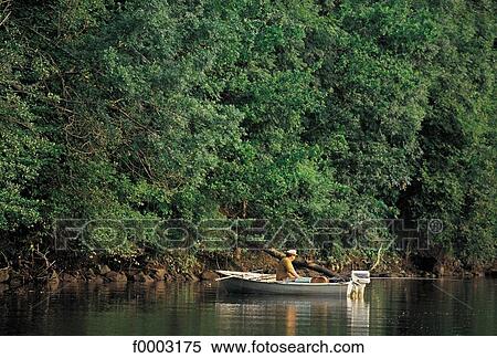 fisherman, river, fishing boat, leisure, landscape, landscapes, scene View Large Photo Image Stock Photography - fisherman, river, fishing boat, leisure, landscape, landscapes, scene. Fotosearch