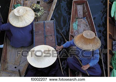 floating market, Thailand, boat, South East Asia, Asia, Damnoen Saduak View Large Photo Image Stock Photo - floating market, Thailand, boat, South East Asia, Asia, Damnoen Saduak. Fotosearch