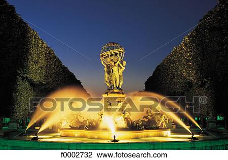 fountain, night, lighting, France, French, French Europe, Ile de France View Large Photo Image Stock Image - fountain, night, lighting, France, French, French Europe, Ile de France. Fotosearch