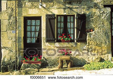 Stock Image - France, French, French Centre, Europe, Indre Loire, travel, travel exterior. Fotosearch