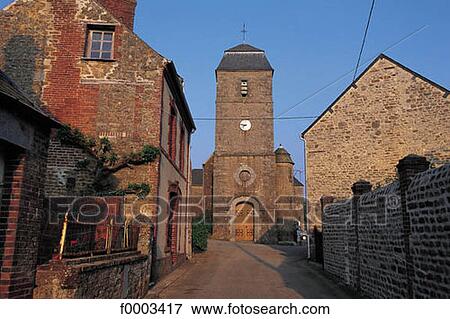 France, French, French Europe, church, village, traditional dwelling, Christian architecture View Large Photo Image Stock Photo - France, French, French Europe, church, village, traditional dwelling, Christian architecture. Fotosearch