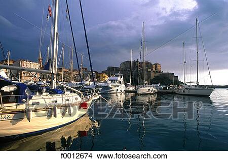 Picture - France, French, French Europe, Corsica, Upper Corsica, Calvi, travel. Fotosearch
