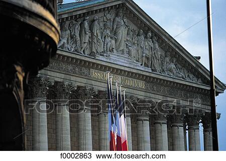Stock Image - France, French, French Europe, front, politics, National Assembly, Ile de France. Fotosearch