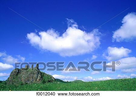 Stock Image - France, French, French Europe, Auvergne, travel, travel exterior, open air. Fotosearch
