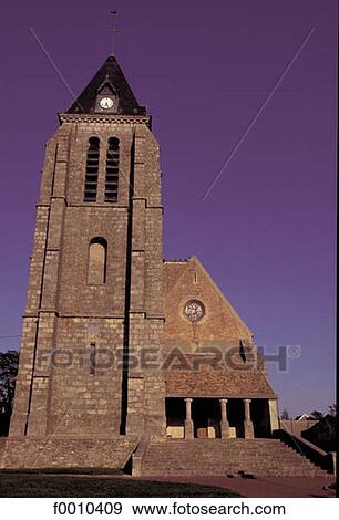 Stock Photo - France, French, French Europe, travel, travel Ile de France, exterior, open air. Fotosearch