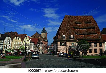 French exterior, Bas Rhin, French, France, Europe, open air, Alsace View Large Photo Image Stock Image - French exterior, Bas Rhin, French, France, Europe, open air, Alsace. Fotosearch