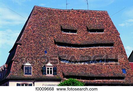 Stock Photo - French exterior, Bas Rhin, French, France, Europe, open air, Alsace. Fotosearch