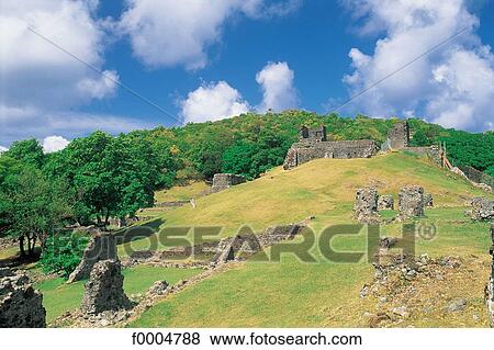 French West Indies, Martinique, vestige, ruin, landscape, landscapes, scene View Large Photo Image Stock Photo - French West Indies, Martinique, vestige, ruin, landscape, landscapes, scene. Fotosearch