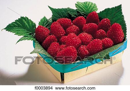 Picture - fruit, berry currant, aliment, raspberry, leaf, leaves, red. Fotosearch