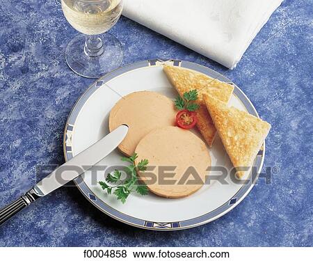 gastronomy, food, cooked dish, foie gras, tray, inside View Large Photo Image Stock Photo - gastronomy, food, cooked dish, foie gras, tray, inside. Fotosearch