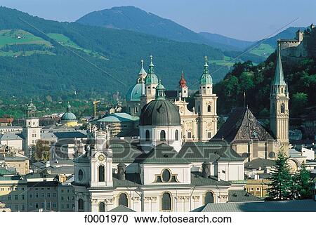 general view, Austria, Europe, Salzburg, exterior, open air View Large Photo Image Stock Image - general view, Austria, Europe, Salzburg, exterior, open air. Fotosearch
