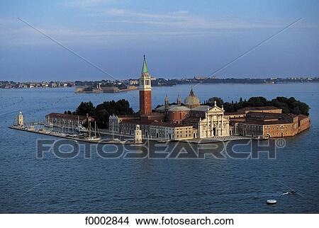 general view, Italy, Europe, air view, aerial view, Venice, San Giorgio Maggiore Island View Large Photo Image Picture - general view, Italy, Europe, air view, aerial view, Venice, San Giorgio Maggiore Island. Fotosearch