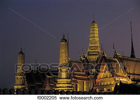 gold, golden, night, Buddhism, Thailand, South East Asia, Asia View Large Photo Image Stock Photography - gold, golden, night, Buddhism, Thailand, South East Asia, Asia. Fotosearch
