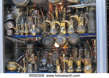 goldsmith's work, market, stSyria, Middle East, copper, kitchen utensil, craft View Large Photo Image Stock Photograph - goldsmith's work, market, stSyria, Middle East, copper, kitchen utensil, craft. Fotosearch