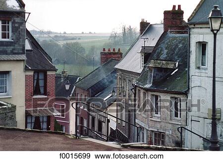 Haute, normandie, südliches europa, europa, europäisches, frankreich