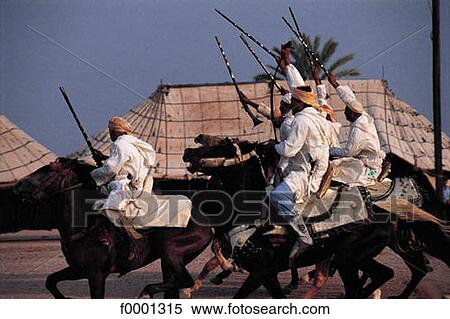 horse, rider, Morocco, Northern Africa, fantasia, Marrakesh, people View Large Photo Image Stock Photography - horse, rider, Morocco, Northern Africa, fantasia, Marrakesh, people. Fotosearch