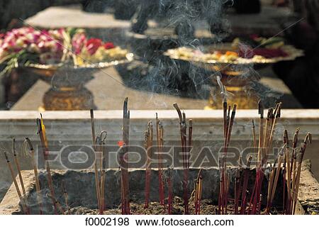 incense, Buddhism, South East Asia, Asia, temple, Wat Phra Keo Temple View Large Photo Image Stock Photo - incense, Buddhism, South East Asia, Asia, temple, Wat Phra Keo Temple. Fotosearch