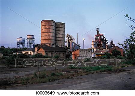 industry, factory, Europe, France, French, French Hayange, Moselle View Large Photo Image Stock Photo - industry, factory, Europe, France, French, French Hayange, Moselle. Fotosearch