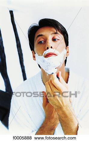 Stock Photo - inside, indoors, people, men, face. Fotosearch