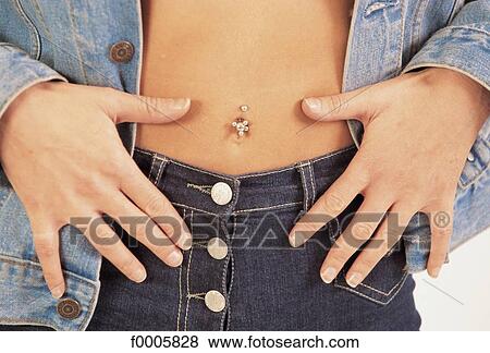 inside, indoors, piercing, belly, hand, hands, fashion View Large Photo Image Stock Photo - inside, indoors, piercing, belly, hand, hands, fashion. Fotosearch