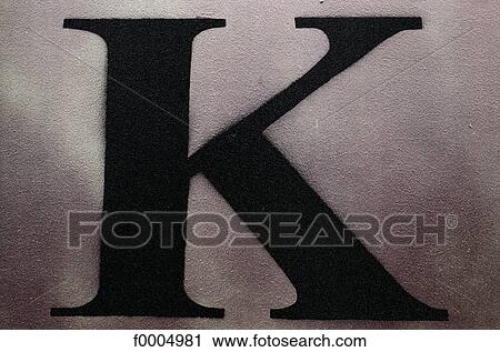 Stock Image - inside, indoors, typography, font, letter. Fotosearch