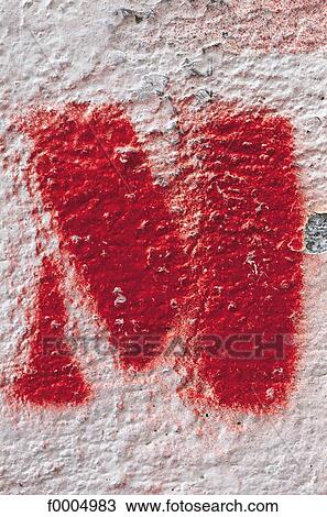 Stock Image - inside, indoors, typography, font, letter, type. Fotosearch