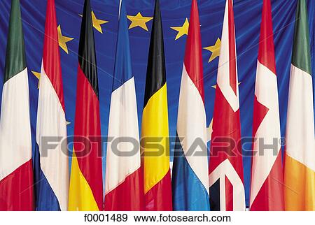 Irish flag, German flag, English flag, Belgian flag, French flag, Luxembourger flag, Swiss flag View Large Photo Image Stock Photo - Irish flag, German flag, English flag, Belgian flag, French flag, Luxembourger flag, Swiss flag. Fotosearch