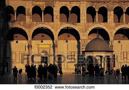 Islam, Syria, Middle East, mosque, arch, arcature, archway View Large Photo Image Stock Image - Islam, Syria, Middle East, mosque, arch, arcature, archway. Fotosearch