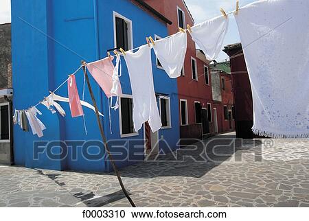 Italy, traditional dwelling, village, linen, Venice, Europe, Murano View Large Photo Image Stock Image - Italy, traditional dwelling, village, linen, Venice, Europe, Murano. Fotosearch
