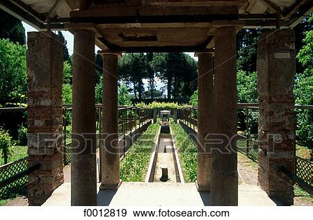 Stock Photo - Italy, travel, travel Europe, Campania, exterior, open air, archaeology. Fotosearch