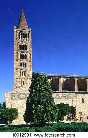 Stock Image - Italy, travel, travel Europe, exterior, open air, Emilia-Romagnia, Pomposa. Fotosearch