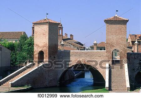 Italy, travel, travel Europe, exterior, open air, Emilia-Romagnia, Commachio View Large Photo Image Stock Photo - Italy, travel, travel Europe, exterior, open air, Emilia-Romagnia, Commachio. Fotosearch