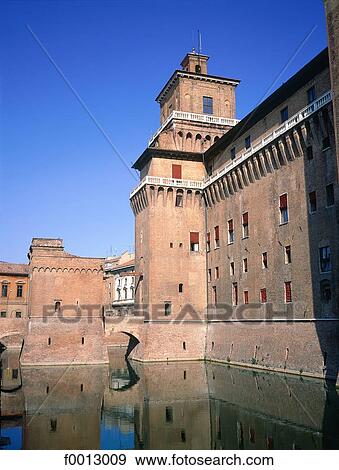 Italy, travel, travel Europe, exterior, open air, Emilia-Romagnia, castello d'Este View Large Photo Image Stock Photo - Italy, travel, travel Europe, exterior, open air, Emilia-Romagnia, castello d'Este. Fotosearch