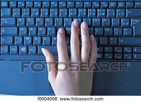 keyboard, hand, hands, computer, computing, computer imput, keyboard key View Large Photo Image Stock Photo - keyboard, hand, hands, computer, computing, computer imput, keyboard key. Fotosearch